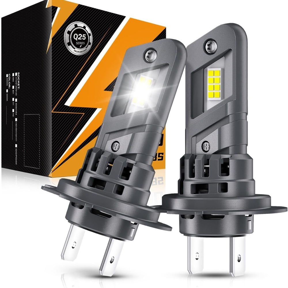 Auxbeam H7 Fog Light, 12000 LM 6500K, H7 Powersport Light for Off-Road Use